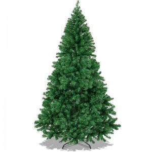 Christmas-Trees-in-variety-of-sizes-in-green-and-white