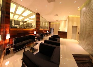 Hotel's-elegant-lobby-area