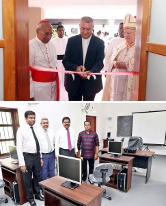 ComBank donates computers and furniture to BCI’s new Agri School