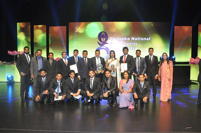 Jiffy Products Sri Lanka team with the awards