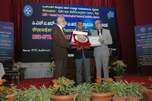 Sanjeewa Dharmaratne - Assistant Miller, receiving the “Best Student of the Year 2019” award in the International Flour Milling Technology course (ISMT) at the Central Food Technological Research Institute (CFTRI) in Mysore, India.