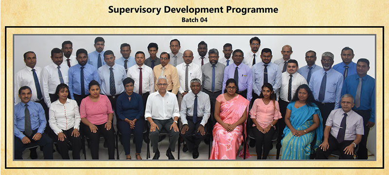 Participants in the 4th SDP conducted by CIPM Sri Lanka with the facilitators 