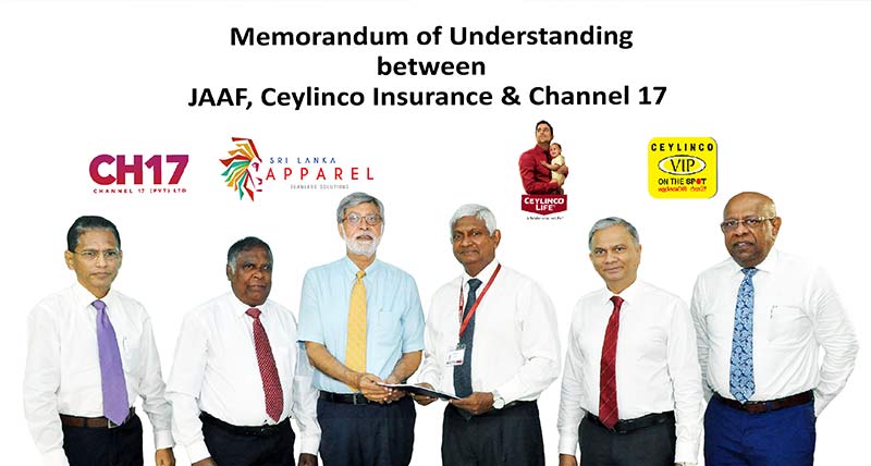 Sri Lanka Apparel to protect work force with Life & Medical Insurance with Ceylinco Insurance