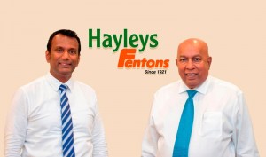 Hayleys Fentons Managing Director, Hasith Prematillake and Hayleys PLC Chairman and Chief Executive, Mohan Pandithage