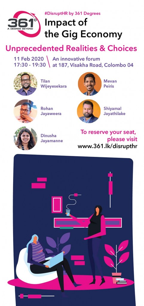 361 Degrees explores the impact of the Gig Economy at the first #DisruptHR forum