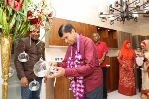 Ajith Nivard Cabraal, former Governor of Central Bank and current Senior Economic Advisor to the Prime Minister participating as chief guest to mark two years of Kitchen & Bedroom