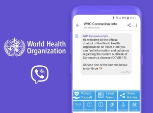 The World Health Organization and Rakuten Viber join together to fight COVID-19 misinformation