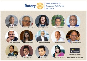 Rotary Sri Lanka supports the Ministry of Health to combat COVID-19