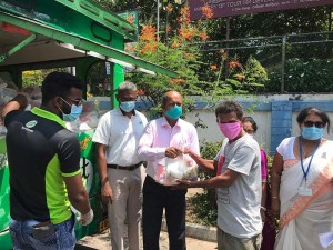 Ceylon Cold Stores together with Keells Supermarkets and John Keells Foundation supports essential food distribution to disadvantaged households
