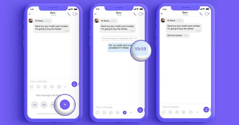 Viber adds a privacy boost - bringing disappearing messages to regular chats