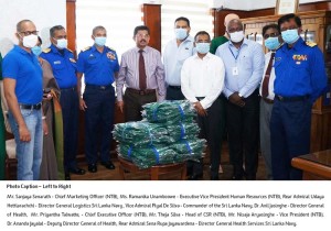 Nations Trust Bank donates 4500 medical scrub suits for fight against COVID-19