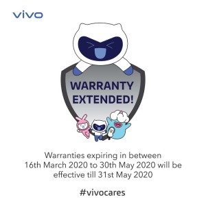 vivo extends product warranty for Sri Lankan Customers 