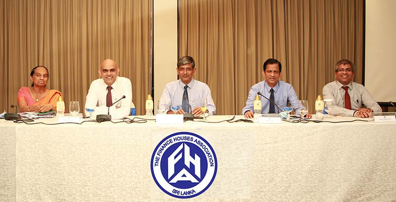 1.From left: FHA Legal Advisor Shiranthi Gunawardena, FHA Immediate Past Chairman Krishan Thilakaratne, FHA Chairman R.H. Abeygoonewardena, FHA Council Members Niroshan Udage and Sanjeewa Bandaranayake