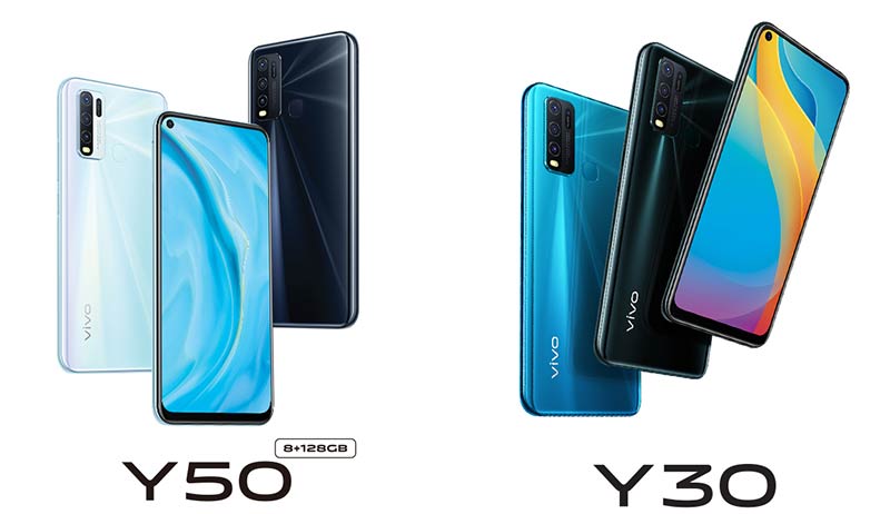 vivo Y50 and vivo Y30 devices