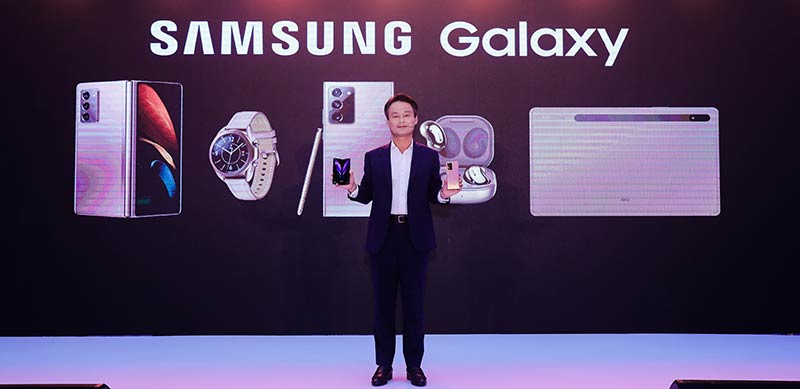 Kevin SungSu YOU – Managing Director, Samsung Sri Lanka, unveiled the Galaxy Note20 Ultra and the Galaxy Z Fold 2