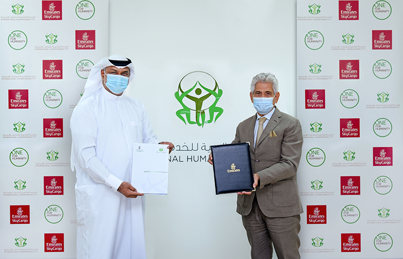 Emirates SkyCargo and IHC partner for humanitarian logistics