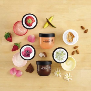 The Body Shop’s Body Yogurt range is absorbed by the skin within 15 seconds