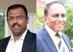 Aparajitha Corporate Service Private Limited Managing Director Nagaraj Krishnan and 3W Consulting Managing Director Stefan Moraes