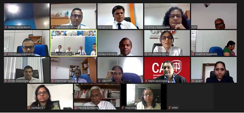 CA – SDB 123: Virtual MoU signing ceremony between CA Sri Lanka and SDB  