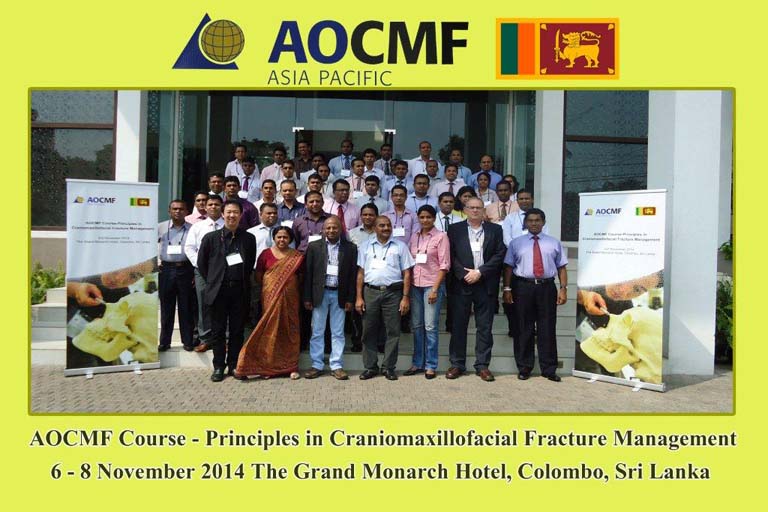 Group Photo – AOCMF Principle course 2014 Sri Lanka