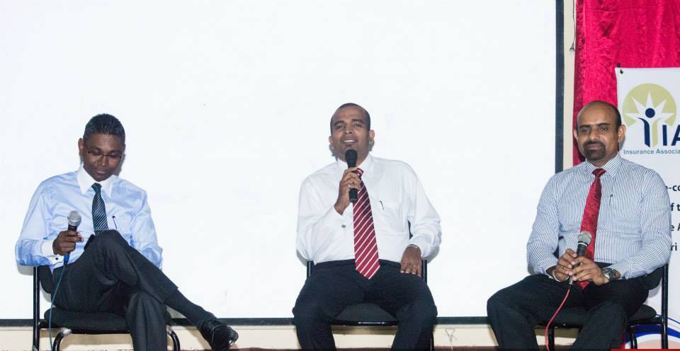 Panel discussion at the Insurance Day of Wayamba University