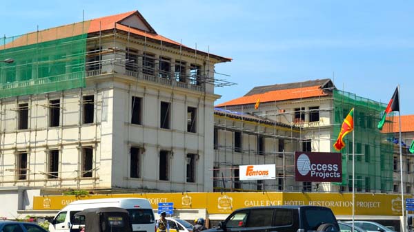 Galle Face Hotel restoration project