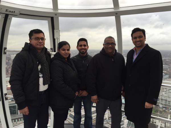 Dr. Hiran Hettiarachchi (MBBS-Colombo, MBA-Australia) – Group Chairman, Blue Mountain Group of Companies and the team in London