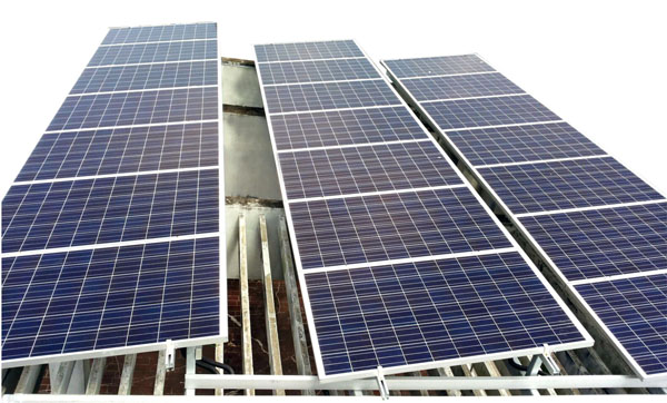 Solar powered banking