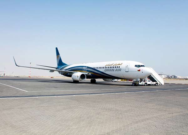 A-Oman-Air-Aircraft,-the-B737—900