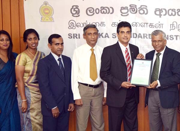 PHOTO – Noritake Lanka Porcelain Ltd awarded ISO’s best known standards ever – QMS, EMS and OHSAS
