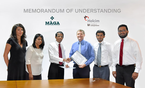 Picture – Holcim and Maga to work towards sustainability for the construction industry