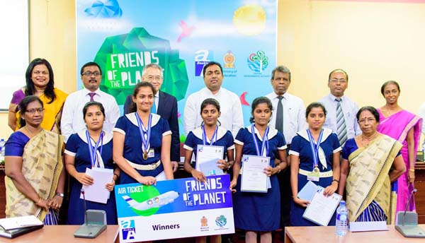 PHOTO – Double A Sri Lanka rewards winners of ‘Friends of the Planet’ campaign