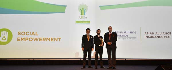 Asian Alliance AREA CSR award