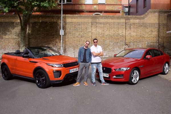 Spotify for Jaguar Land Rover is put to the test by Kaiser Chiefs’ Ricky Wilson and Rapper Example