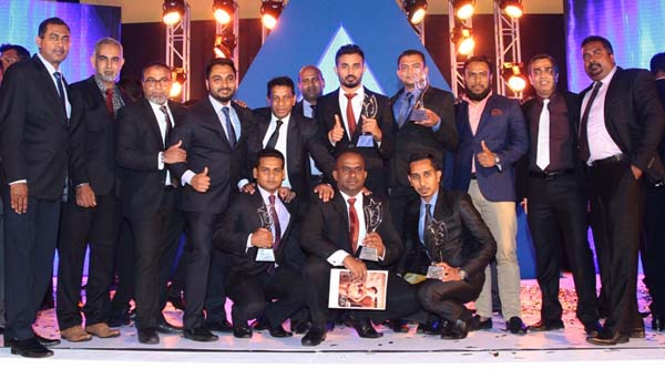 Hameedia Team after receiving the SLIM NASCO Award