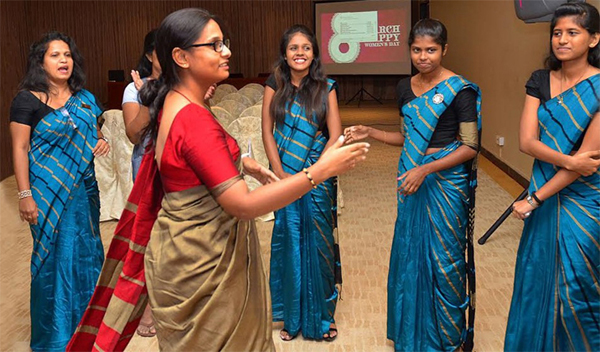 1 – Enthusiastic participants at BMICH’s International Women’s Day programme