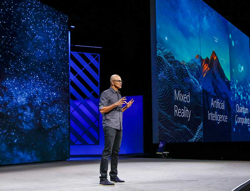 Microsoft-CEO-Satya-Nadella-talks-about-AI,-MR-and-Quantum-Computing-at-Microsoft-Ignite-2017
