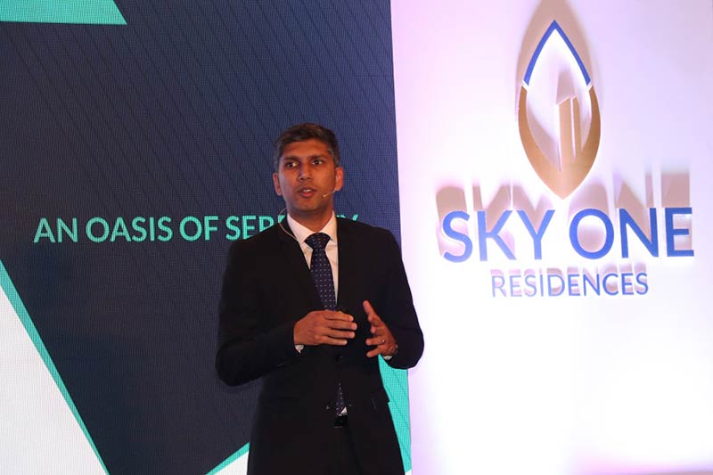 Chief-Sales-Officer-of-ZTDH-Jay-Dias-speaks-at-the-launch-of-Sky-One-Residences