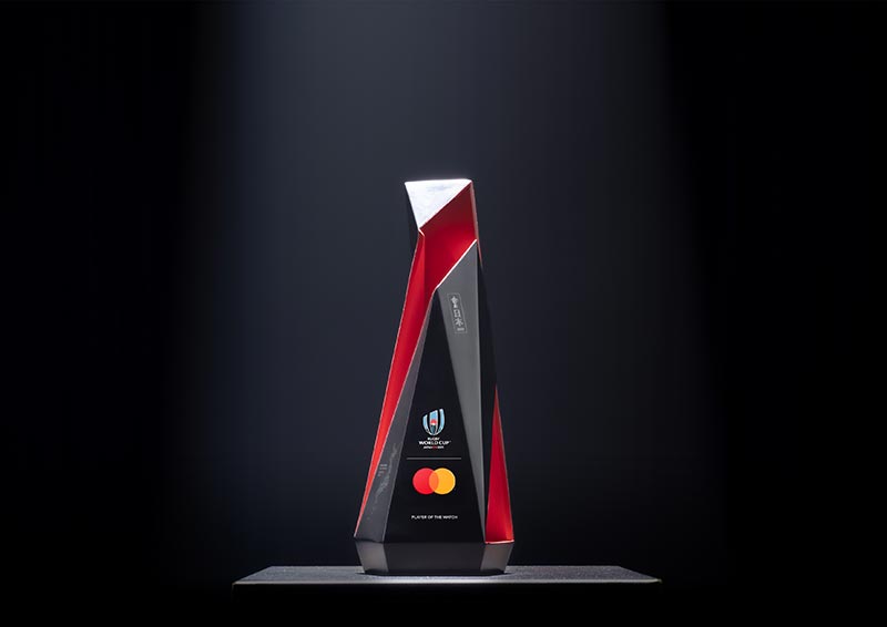 Mastercard’s-Player-of-the-Match-trophy-blends-Japanese-heritage-with-cutting-edge-technology