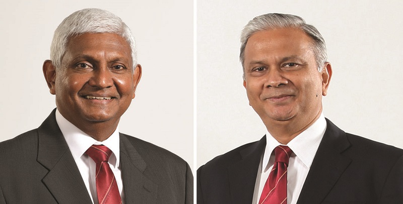 Chairman Mr R. Renganathan and Managing Director CEO Mr Thushara Ranasinghe