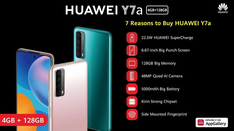 Huawei-Y7a