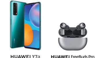 Huawei-Y7a-and-Huawei-FreeBuds-Pro