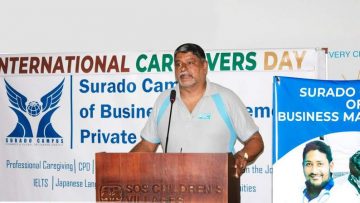 Mr. Ratnadurai Divakar, Country Director of the SOS Village