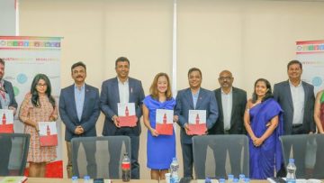Sustainability Report Handover to H.E Julie Chung by the Country Leadership of Coca-Cola in Sri Lanka