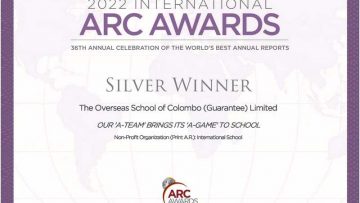 The Prestigious ARC Silver Award
