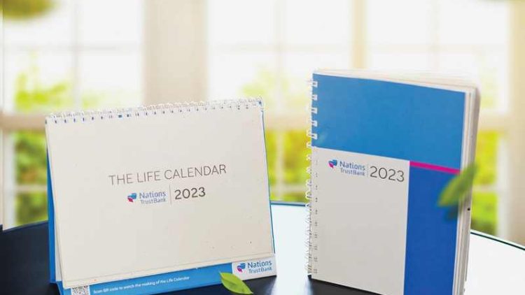 Nations Trust Bank’s Life Calendar and Notebook to give back life to nature