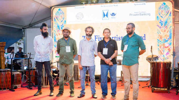 Image 01 – Artists recognised as the Top Five Artists of Kala Pola 2023