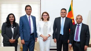 1CA Sri Lanka, IFAC Meet State Finance Minister